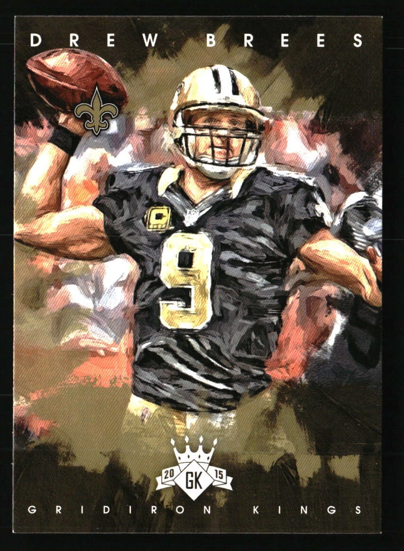 Drew Brees trading card