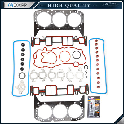 Head Gasket Set Fits GMC Jimmy K1500 P3500 Chevrolet Blazer 4.3L 262CID V6 OHV
