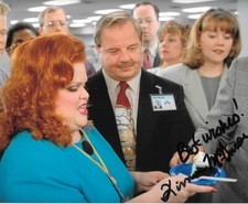* KINNA MCINROE * signed 8x10 photo * OFFICE SPACE * NINA * COA * 2