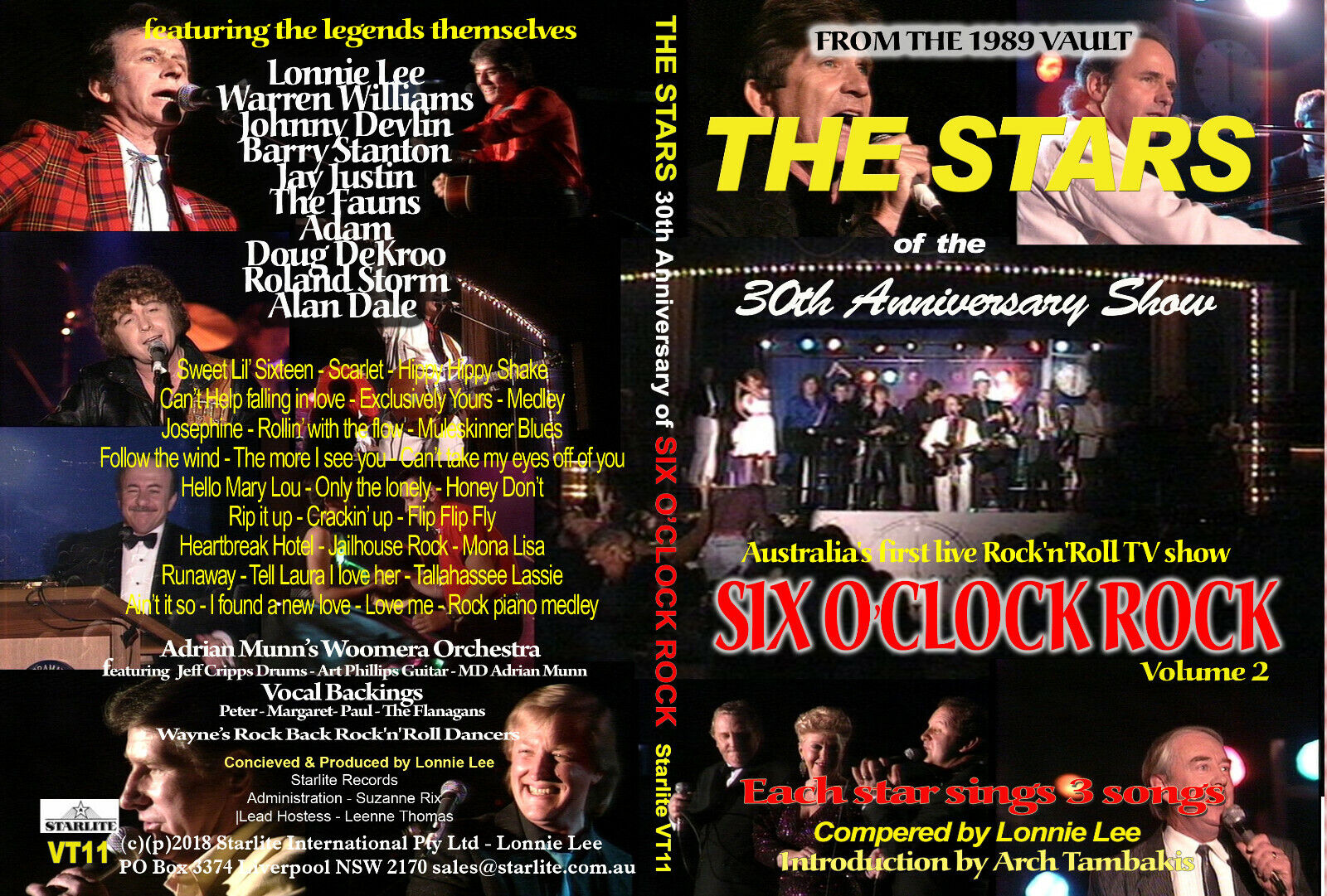 The 30th Anniversary of Six O'Clock Rock - 1989 Show Vol 2 THE STARS