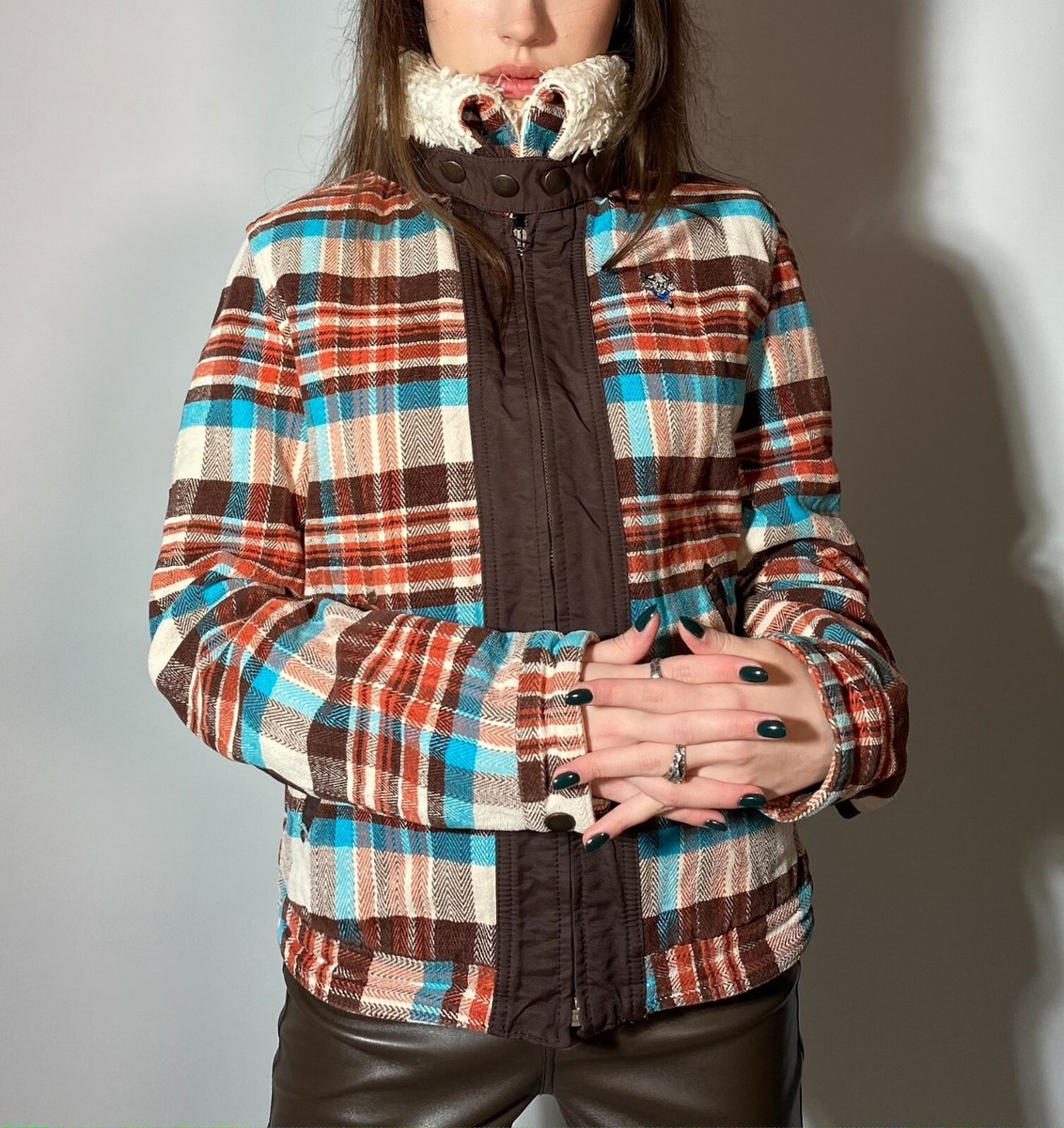 Diesel short multicolor jacket vintage | eBay