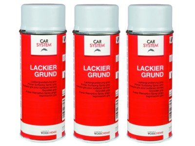 3x Spraydose 400ml Carsystem Lackiergrund Grundierung Haftgrund Lackpoint !