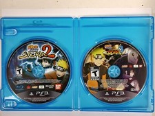 Naruto Shippuden Ultimate Ninja Storm 2 & 3 PS3 PS 3 Anime Fighting Discs Only