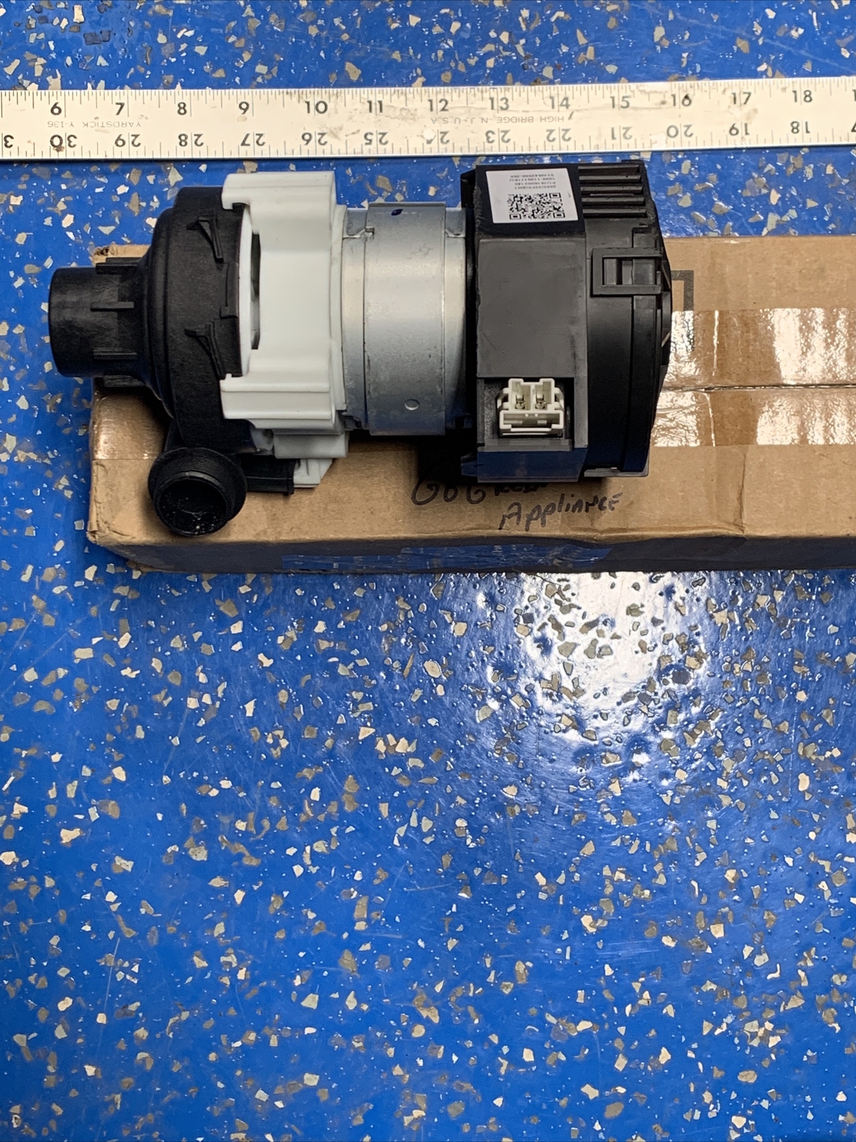 GE Dishwasher Drain Pump Motor P/N 265D3373G001 Free shipping eBay