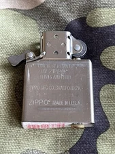 New Unfired Chrome Replacement Zippo Lighter Insert Only - Regular Size