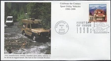 US Scott #3191m Celebrate the Century-1990s "Sport Utility Vehicles", FDC