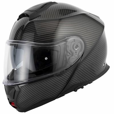 VCAN H272 Atlas Klapphelm Motorradhelm Modular Roller Deckel Bike Carbon Wrap