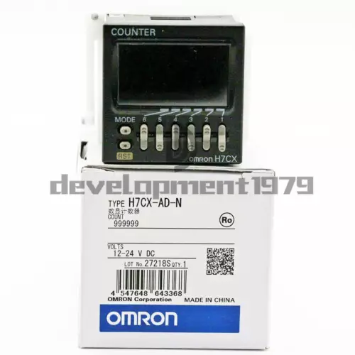 ONE OMRON H7CX-AD-N 12-24VDC Digital Counter NEW