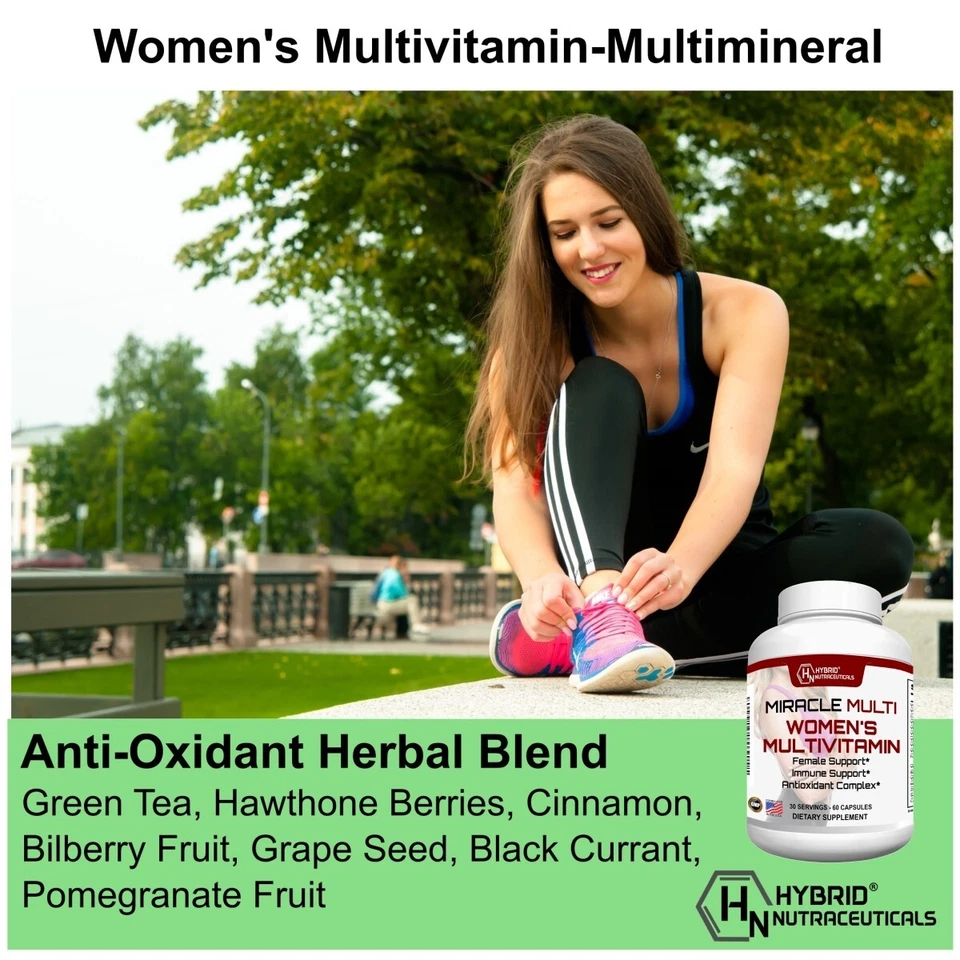 Multivitamin for Women - Blended Vitamin & Mineral Supplement, Immune Support - Image 4 of 4