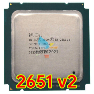 Intel Xeon E5-2651 V2 SR19K 1.80GHz 12 Cores 30MB 5 GT/S LGA-2011 CPU Processor