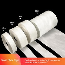 1x Fiberglass Cloth Tape E-Glass W1" 8" 16 22 27 33 55 Yards Fiber Plain Weave