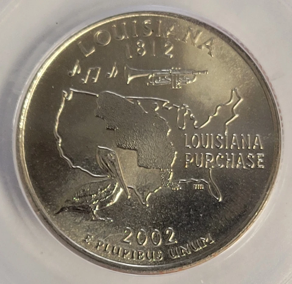 2002-P PCGS MS68 Louisiana State Quarter - Image 3 of 3