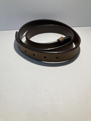 3-D Belt Co. Suede Leather Belt Brown Women’s HS Retail $349 - Picture 6 of 11
