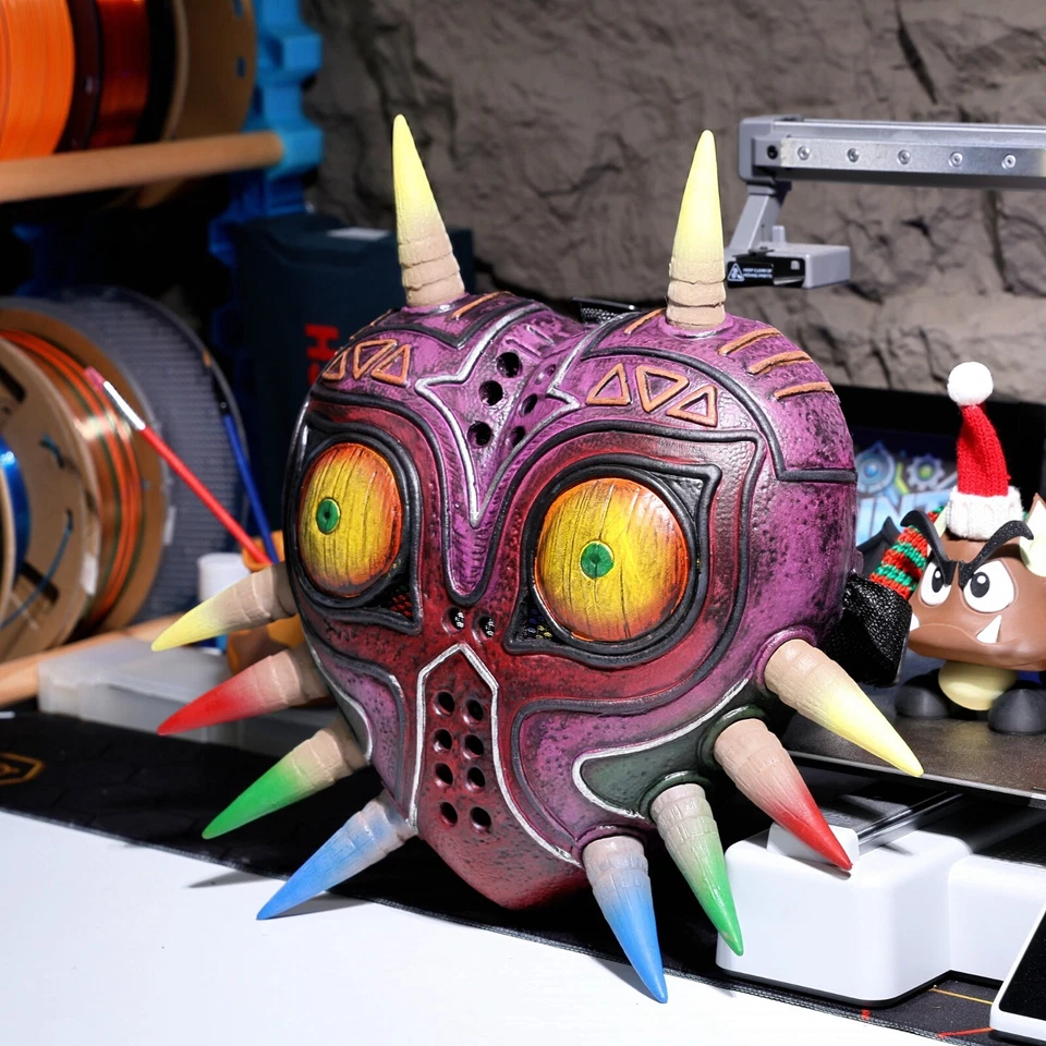 Zelda Majora's Mask- Wearable Decoration Latex Handmade Costume for Cosplay BOTW - Image 4 of 4