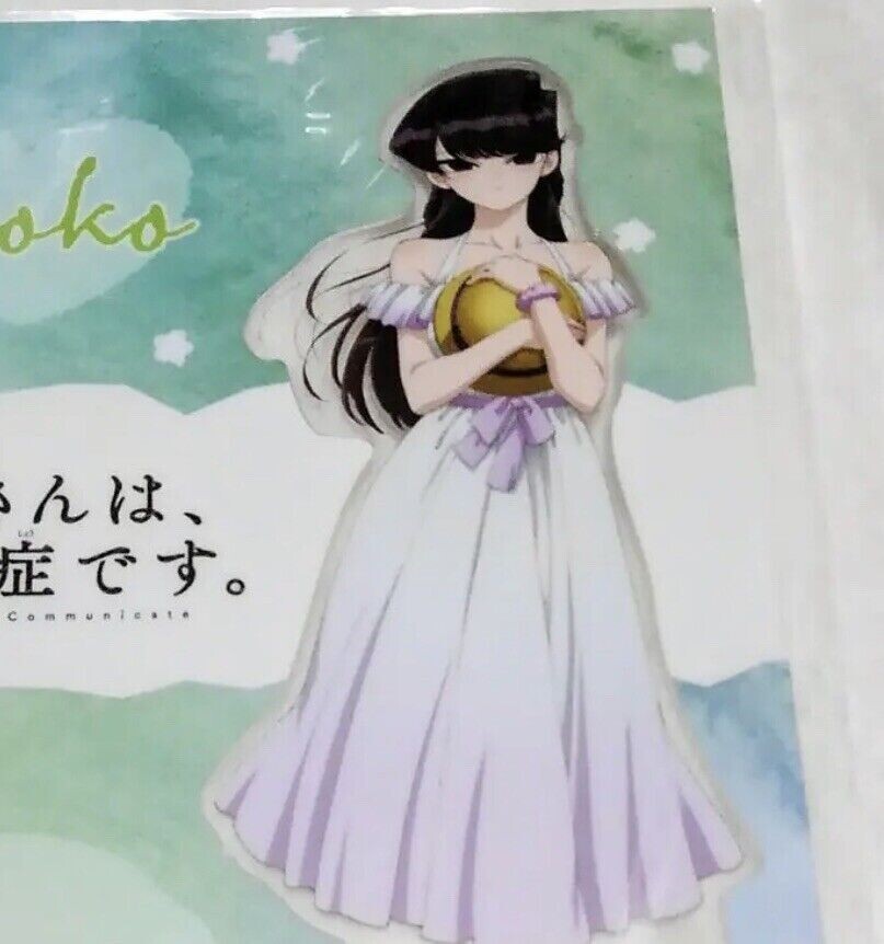 Komi Can't Communicate X Hit Kuji 2023 Big Acrylic Stand Figure