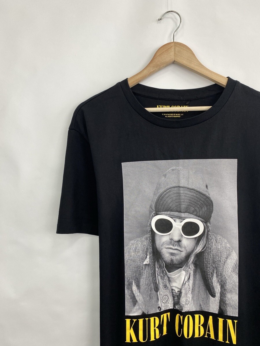 Kurt Cobain Nirvana t-shirt color black size M | eBay