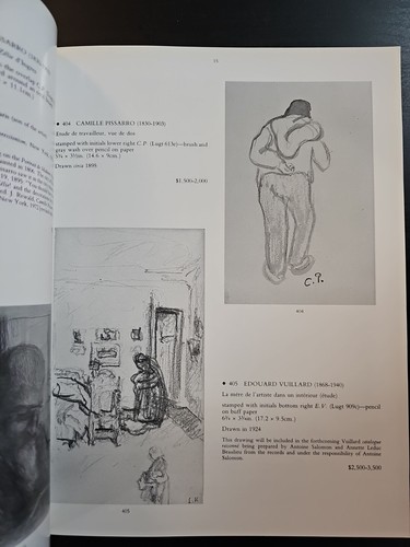 Christie's New York May 11 1994 Property From Estate Of John Rewald - Picture 4 of 7
