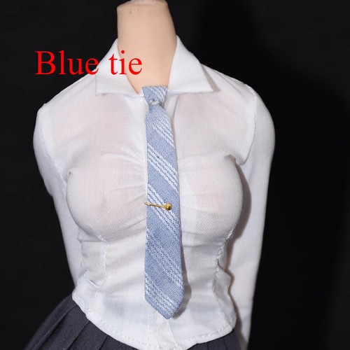 Figura Corbata Café Gris Escala 1:6 Accesorios Femeninos para Acción 11.5" Pulgadas - Imagen 10 de 11