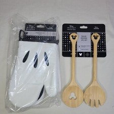 Disney Mickey Mouse Kitchen - OVEN MITTS  UTENSIL SET Lot NEW in Package