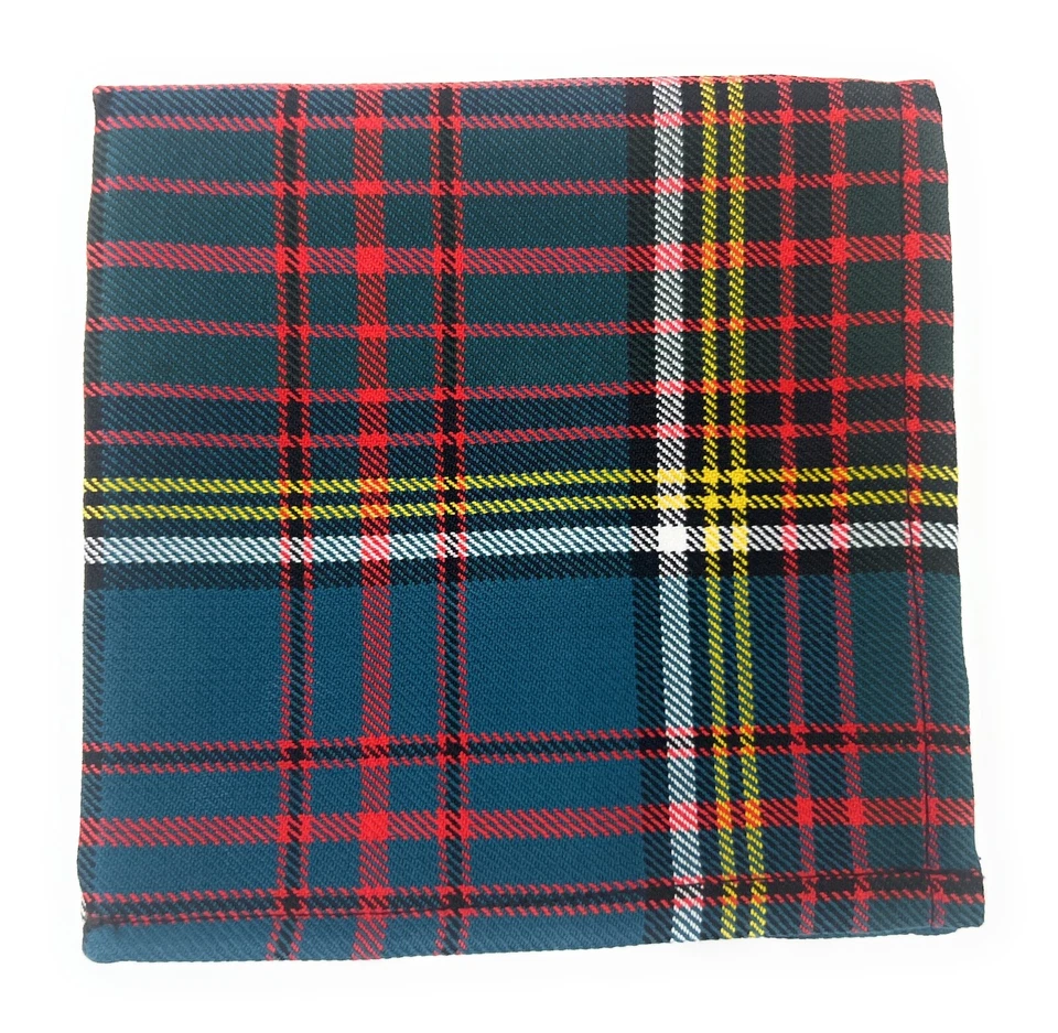 Anderson Tartan Pocket Square Available in 2 Sizes - Image 1 of 1