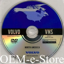 2003 2004 2005 2006 Volvo V50 XC70 S40 VNS Navigation OEM DVD Map U.S Canada