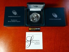 JAMES K. POLK PRESIDENTIAL .999 FINE 1 OZ SILVER MEDAL IN OGP S811