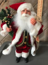 free standing 16" plush "santa.................................x1