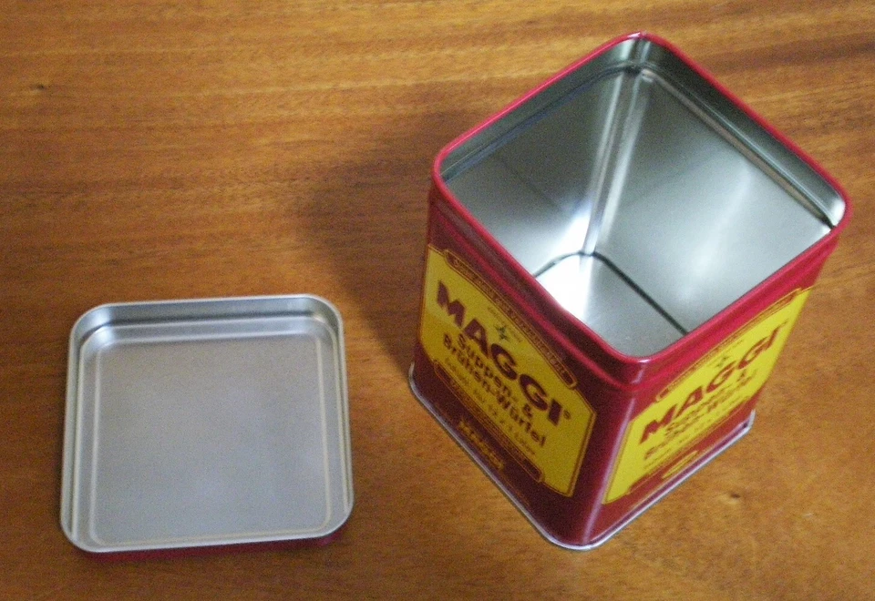 MAGGI Suppen & Brühen-Würfel Boîte neuve en métal Pour collectionneur - Photo 3/4