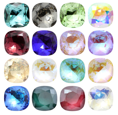 AUREA Crystals A4470 Round Square Strass Steine Kristalle mehr Farben - Picture 1 of 62