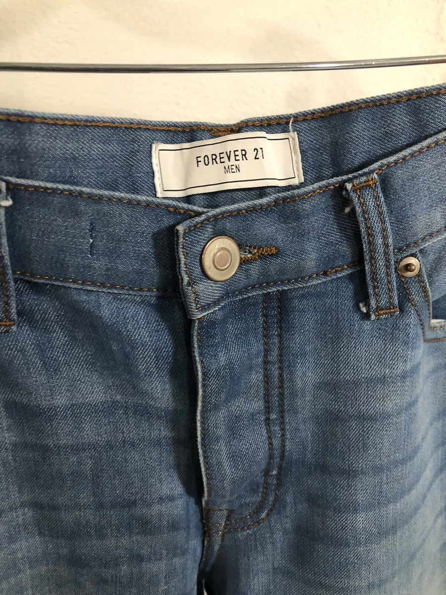 Forever 21 Men s Slim Fit Denim Jeans 34 x 32
