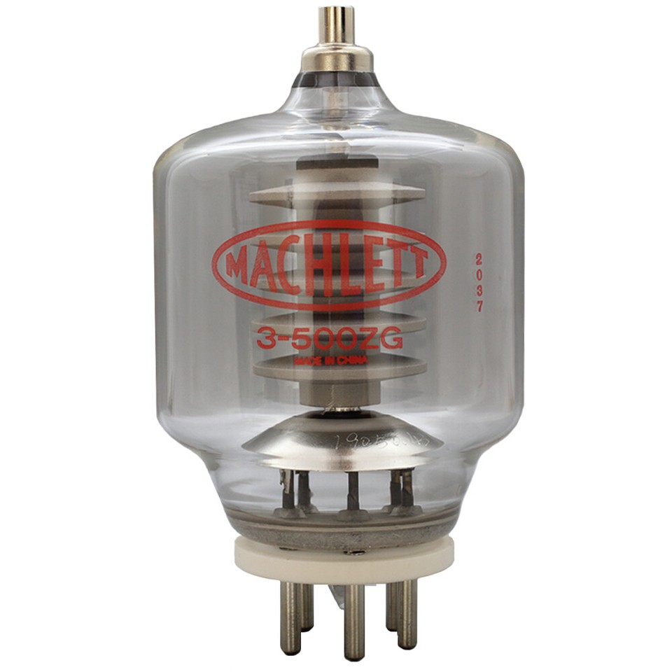 Power Triode 3-500ZG / 3-500Z Machlett High-Mu Power Triode Matched Pair (2) Tubes ...