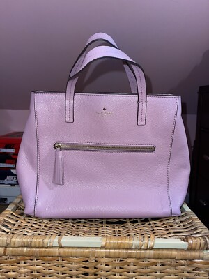 Kate Spade Spencer Court Tera Handbag Satchel Dusty Peony