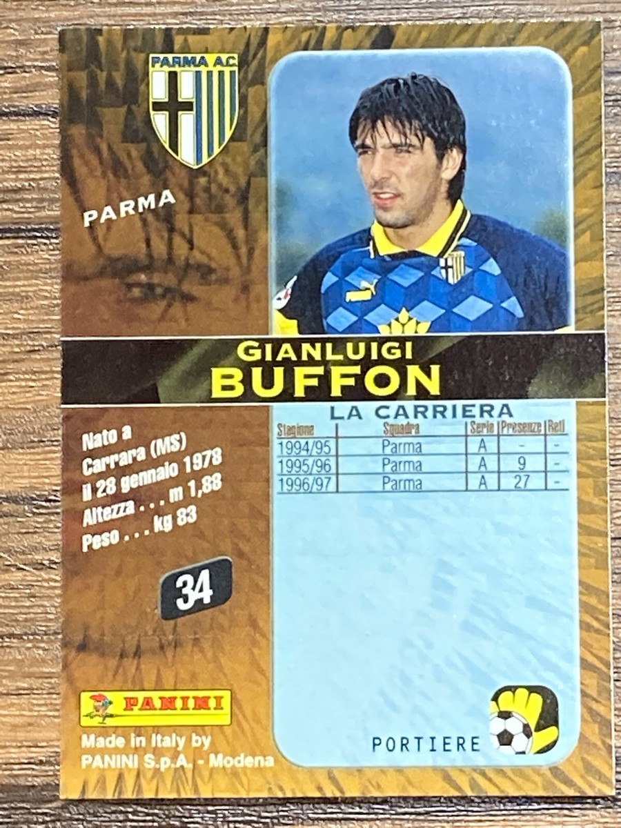 Buffon AC PARMA ブッフォン GIANLUIGI BUFFON-Paris St.Germain 18/19-176 Caps ITALY-Ex