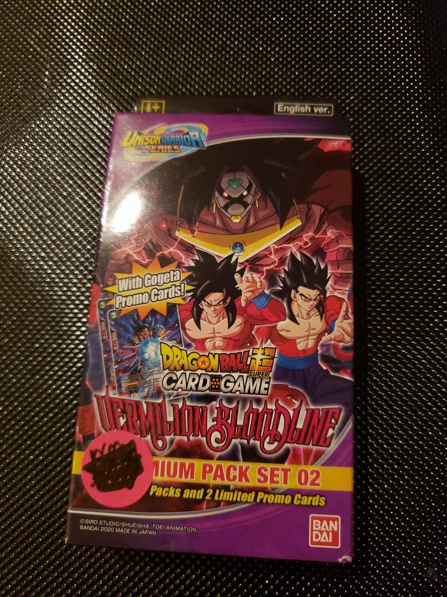 Bandai Dragon Ball Super: Unison Warrior Vermilion Bloodline Premium Pack 811039033804| eBay Bandai Dragon Ball Super: Unison Warrior Vermilion Bloodline Premium Pack 811039033804| eBay