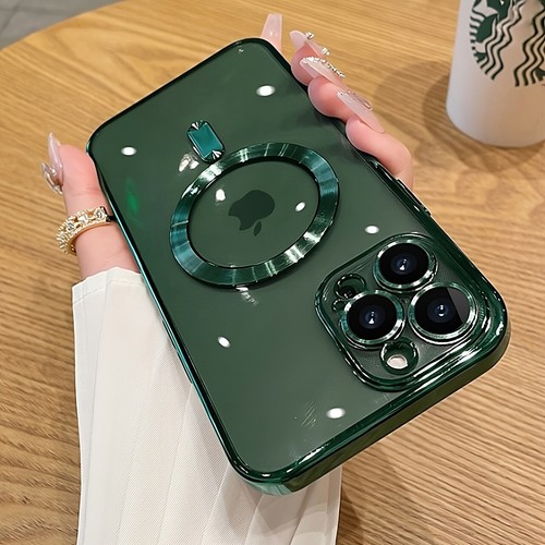 Clear Case Slim Plating Mag Safe Magnetic For iPhone 13 - 第 18/18 張圖片