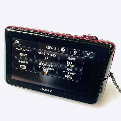 SONY Cyber Shot DSC-WX170 Pink Digital Camera Japanese - Picture 2 of 12