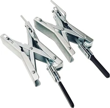 MaxxHaul 70074 Tandem Wheel Chock Lock – Universal Fit, Scissor-Action... 