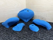Set Of 5 Blue Climbing Holds. Never Been Used. Please See Pictures. 25-29.
