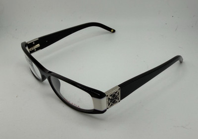ESCADA EYEGLASSES FRAMES ONLY VES052S BLACK FULL RIM 140
