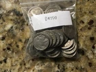 Buffalo nickel 40 coin roll All dated 1913 1938 low grade circulated