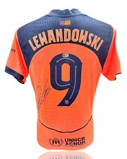 ROBERT LEWANDOWSKI SIGNED FC BARCELONA 2025/26 AWAY SHIRT (ACG CERT AG17756)