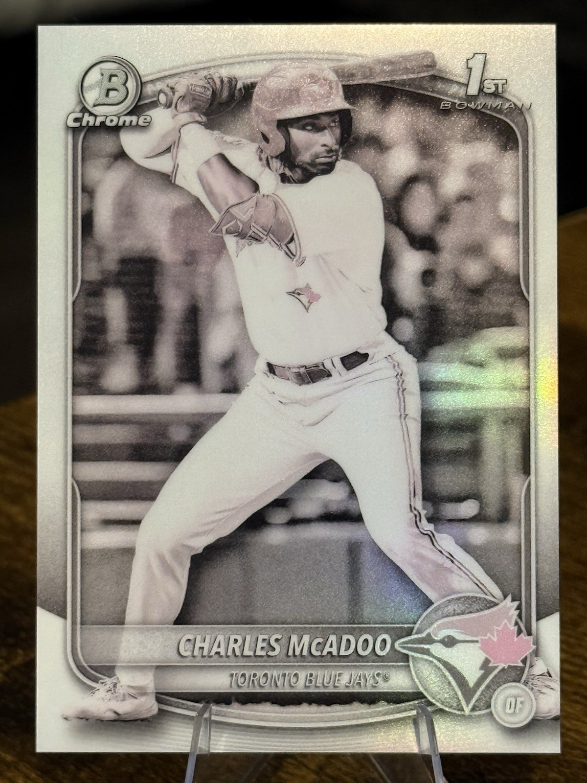 2025 Bowman Charles McAdoo Chrome Pearl Refractor 1st #BCP-150