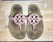 Tory Burch Miller Cloud Sandals Blush Women's, Size 7