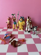 Walt Disney Famosa Peter Pan Vintage Figures Indian Chief Slightly Lost Boy