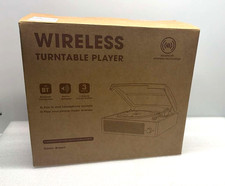 Wireless Turntable Player M49 Brown