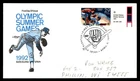 Mayfairstamps US FDC 1992 Olympic Baseball Barcelona Spain First Day Cover aaz_5