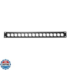 Elite Core RP1U-16D Rack Panel with 16 D-Seri...
