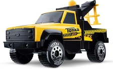 Tonka Steel Classics, Tow Truck - Made with Steel & Sturdy Plastic, Yellow Toy C