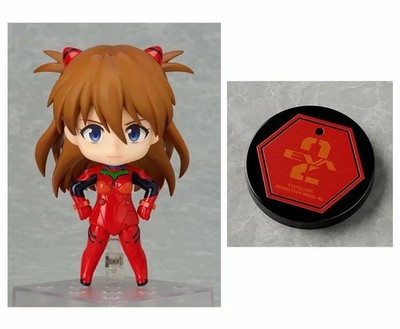 Good Smile Evangelion Asuka Langley Plugsuit Ver. 2 Nendoroid 2677 + Bonus NEW