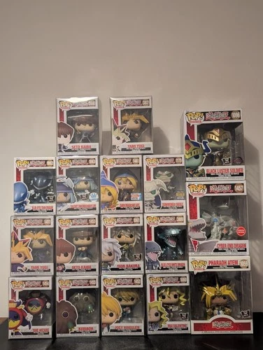 Yu-Gi-Oh! Funko Pop Collection  17 Pops Including POP PROTECTORS 